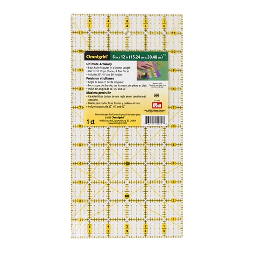 Pravítko PATCHWORK 6x12 Inch 39027