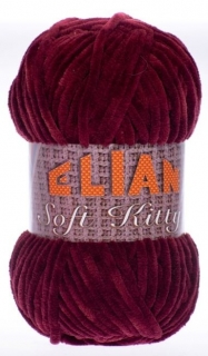 VSV Priadza Elian Soft Kitty 97447 vínová