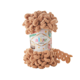 Priadza Alize Puffy 262 - béžová