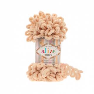 Priadza Alize Puffy 310 - béžová