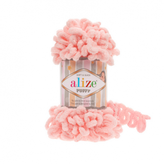 Priadza Alize Puffy 340 - pudrová