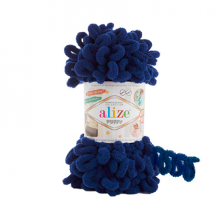 Priadza Alize Puffy 360 - tmavě modrá