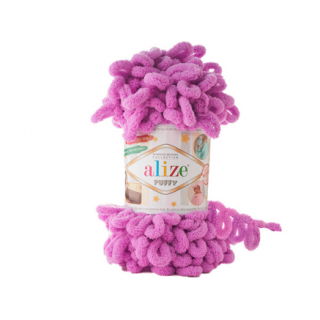 Priadza Alize Puffy 378 - fialková