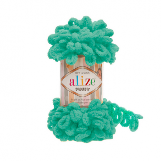Priadza Alize Puffy 490 - aqua
