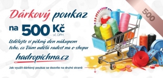 Dárčekový poukaz 20,- EUR (500,- Kč)