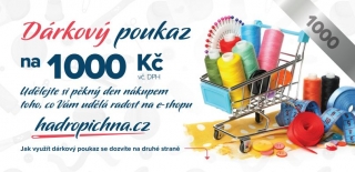 Dárčekový poukaz 40,- EUR (1.000,- Kč)