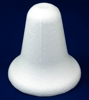 Polystyrénový zvonček 12 cm