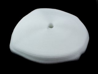 Stuhový uzávěr 16 mm biela