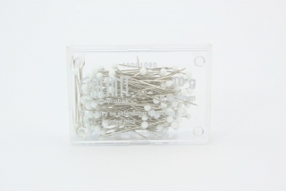 Špendlík skl. hl. 0,6x30 mm 10g biela