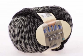 VSV Priadza Elian Comfort Wool 458 čierna