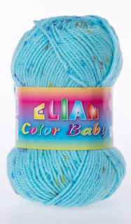 VSV Priadza Elian Color Baby 138 modrá