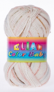 VSV Priadza Elian Color Baby 334 hnedá