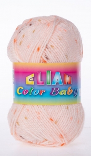 VSV Priadza Elian Color Baby 741 oranžová