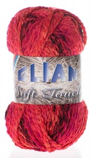 VSV Priadza Elian Soft Touch 7256 červená