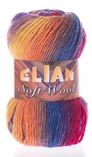 VSV Priadza Elian Soft Wool 808 oranžová