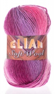 VSV Priadza Elian Soft Wool 836 ružová