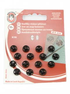 Knoflík stiskací KIN vel. 1 lak
