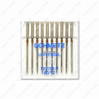SCHMETZ Ihly strojové 705 H UNIVERSAL 80 (10ks)