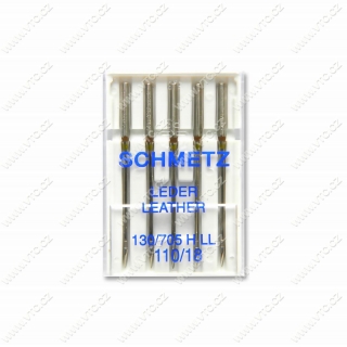 SCHMETZ Ihly strojové 705 H LEDER 110 (5ks)