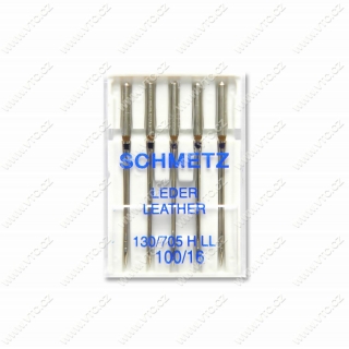 SCHMETZ Ihly strojové 705 H LEDER 100 (5ks)