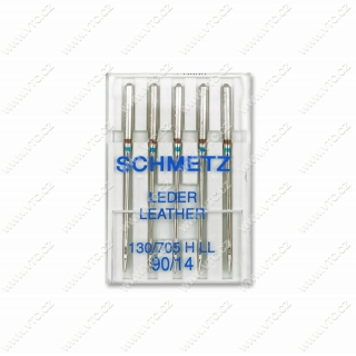SCHMETZ Ihly strojové 705 H LEDER 90 (5ks)